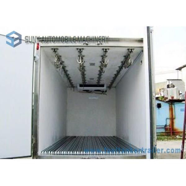 14ft Refrigerator Van Truck / Refrigerated Box Refrigerator Freezer Cargo Van CKD Kits