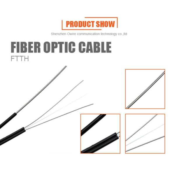 GJYXCH GJYXFCH GJYXFCH GJXH G657A1 G657A2 G652D FTTH Fiber Optic Drop Cable