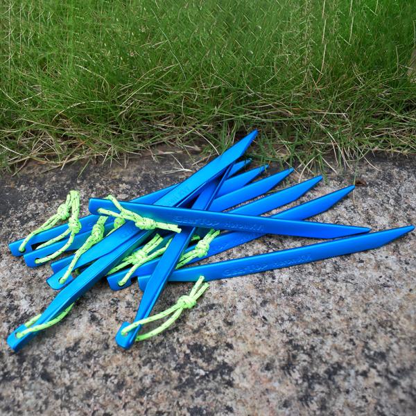 Y Shaped 10Pcs Stakes Pegs Outdoor Camping Accessories