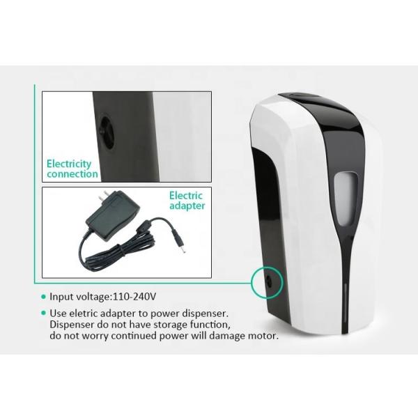 Electric antibacterial ABS plastic hand freestand touchless automatic soap sanitizer sterilizer dispenser