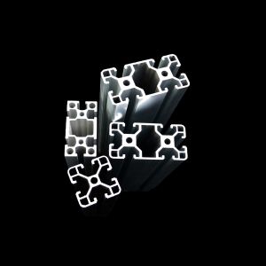 V Slot Extrusion Aluminum Profiles Powder Coating Aluminium Trim Profiles