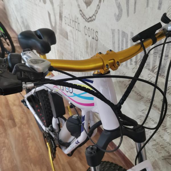 Made 26inch Electric Fat Tire Bike With 48v 500w Motor Lithium Battery Powered