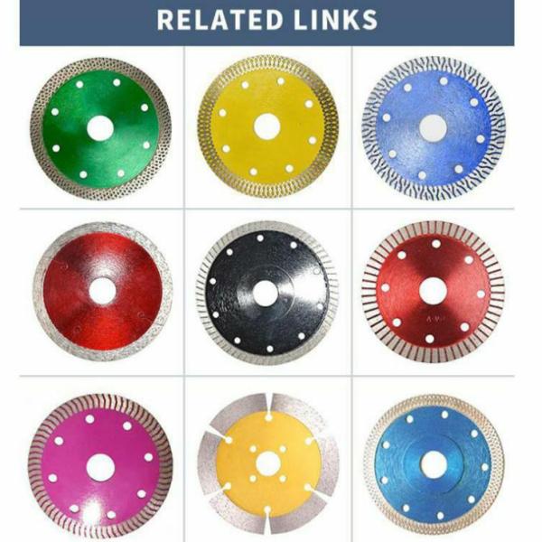 Various Size Diamond Circular Saw Blade Tile Cutting Disc