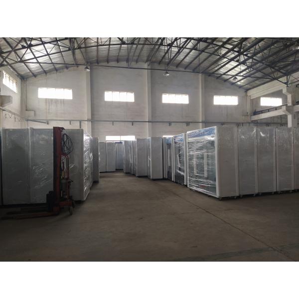 Store Food Display Cooler 691L Glass 2 Door Upright Commercial Fridge