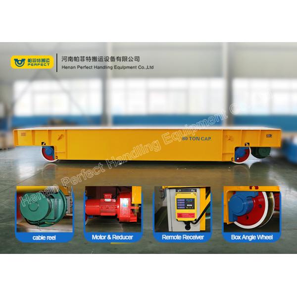 25 ton ladle transfer cart High temperature resistance and anti explosion proof molten ladle and ladle slag transport