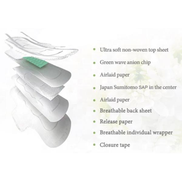 240mm Washable Organic Cotton Sanitary Napkin Day And Night Use