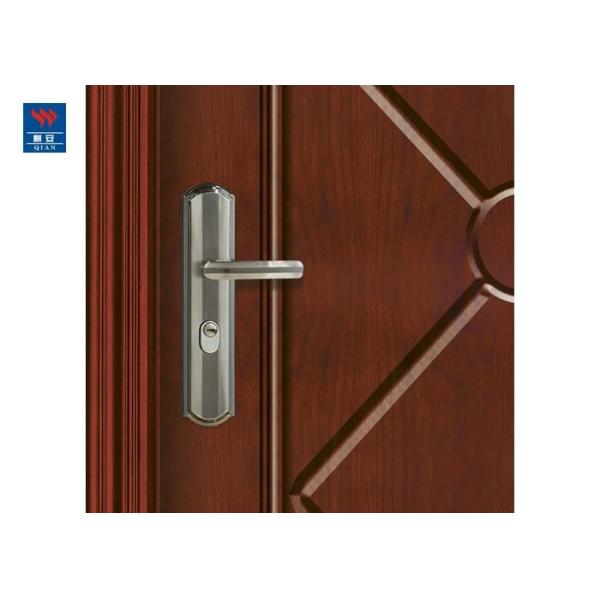 Bedroom Entrance FD30 Fire Rated Carved Wooden Door