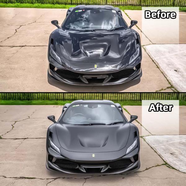 TPU Pro Matt 195 Micron Matte Paint Protection Film 7.5mil Lubrizol Heat Repairing PPF