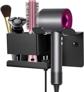 Cheap Hair Dryer Stand Wall Mounted Blow Dryer Organizer for Bathroom ISO9001 Rohs CE 16949 wholesale