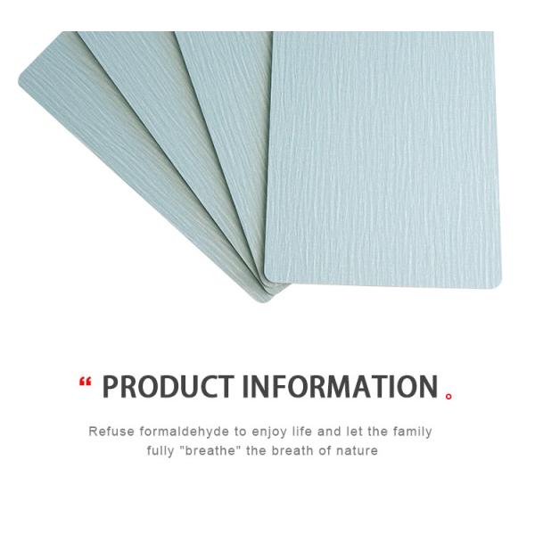 OEM Vintage Decorative Wood Grain Bamboo Charcoal Wood Veneer Wall Panel