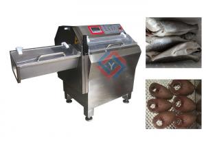 Cheap Automatic Fish Processing Equipment , Frozen Fish Slicing Machine High Efficiency wholesale