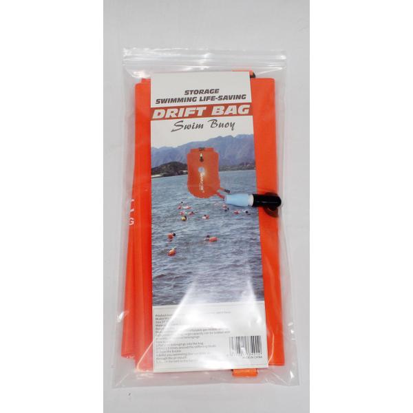 Ultralight Bubble Tow Float Swim Safety Buoy And Dry Bag Kayaking Snorkeling