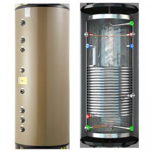 Cheap 400 Liter Pressure Water Tank SUS304 Hot Water Storage Tank For Boiler wholesale