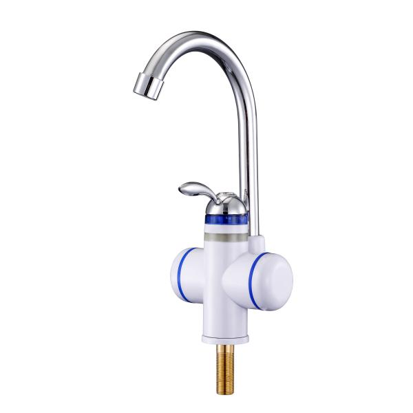 LVD Kitchen Hot Water Faucet Wall Mounted Water Tap 2-3L/Min 3000W