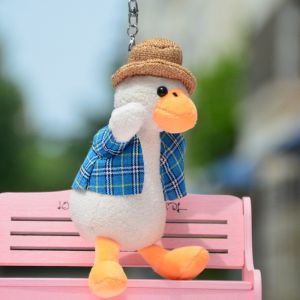 Cheap PP Cotton Stuffed Duckling Keychain Plush Toys wholesale