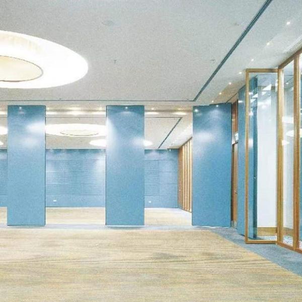 Quality 100mm Soundproof Office Partition Wall Movable Banquet Hall Sliding Partition for sale
