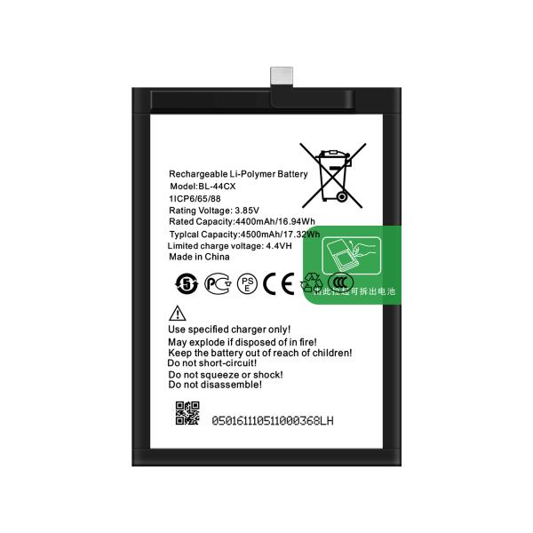 4500mAh BL-44CX X687 Rechargeable Batteries for Infinix Zero 8 Optimal Power Solution