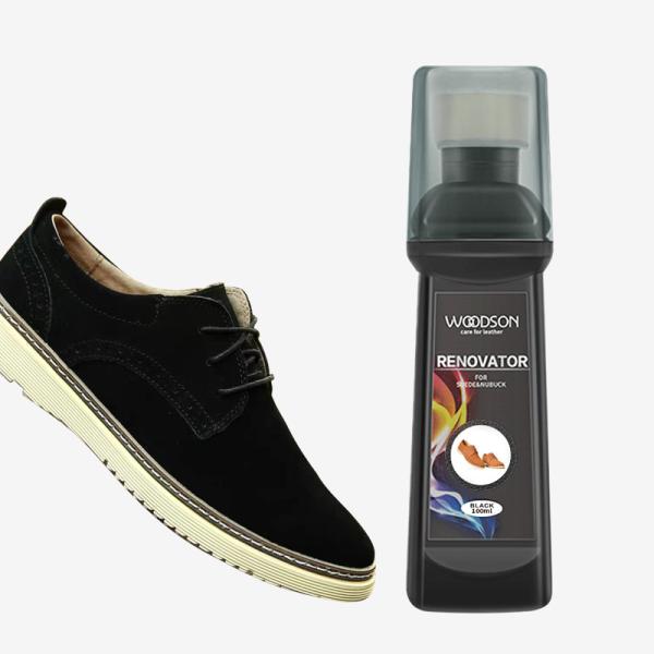 Black Neutral Suede Nubuck Protector Spray Waterproofing Shoe Polish Liquid Color Refurbishment Agent