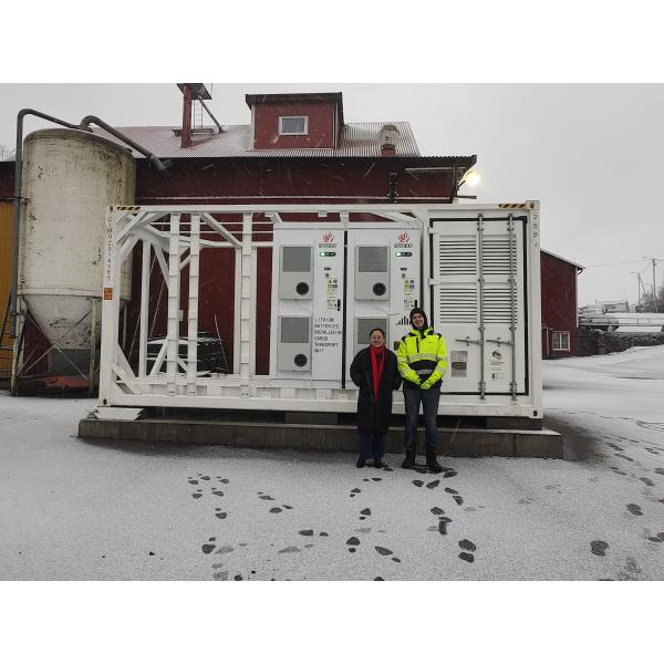 400V - 800V 20ft Containerized Battery Energy Storage System Remote Control