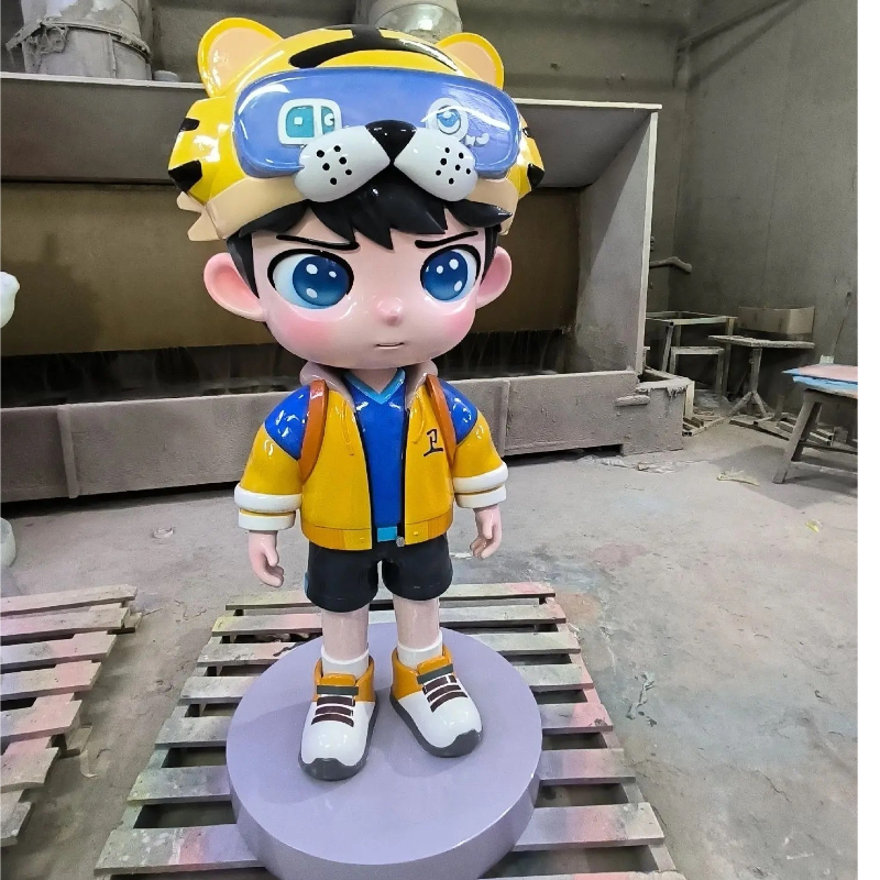 OEM Large PVC Statue Mini Designer Life Size Epoxy Resin Fiberglass Vinyl Toys Art & Sculpture Figure For Entertainment