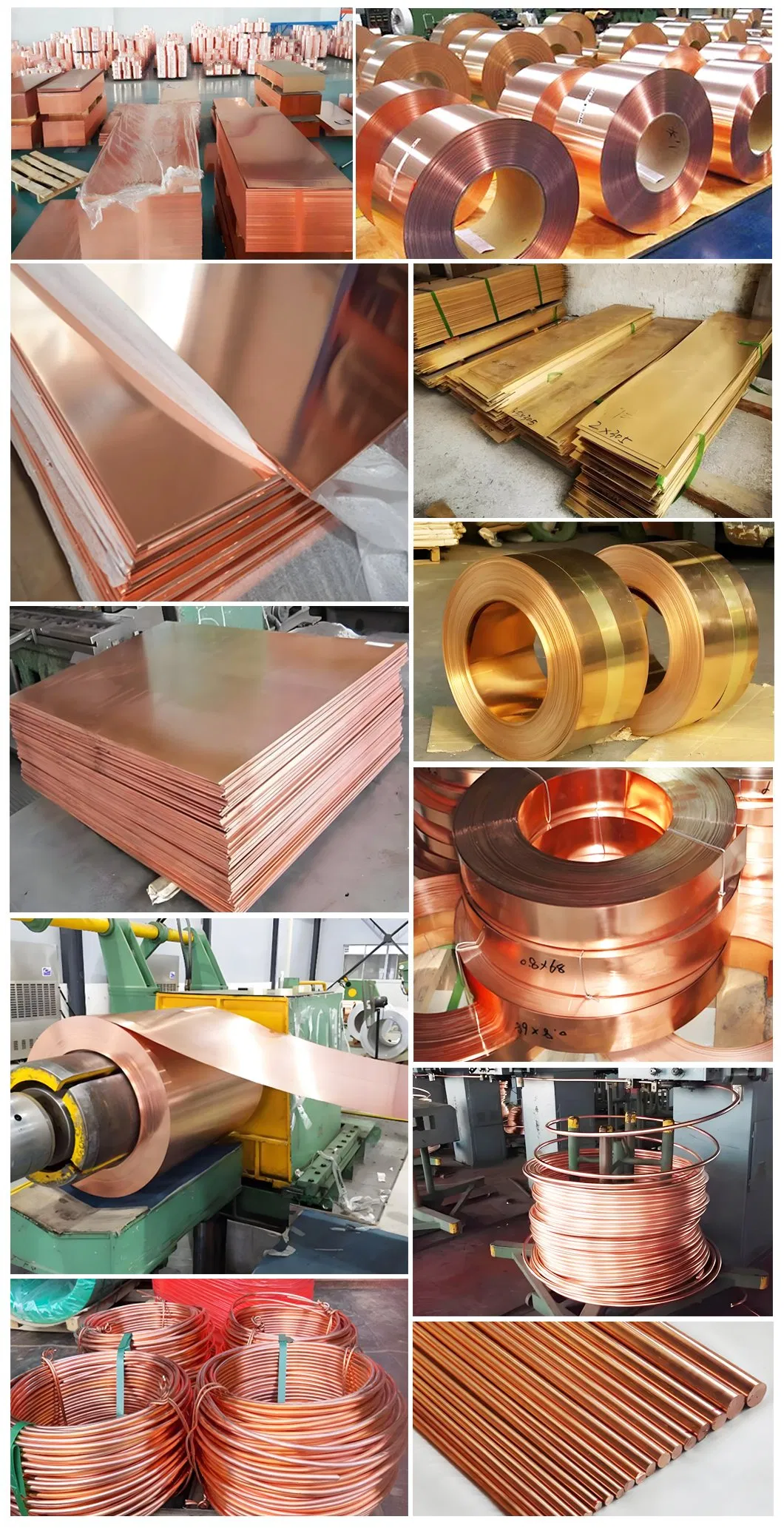 Pure Copper Coil T1 T2 C11000 C11100 C11400 Copper Tube