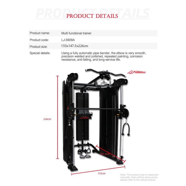 Training Multi Purpose Squat Rack , Commercial Multi Station Gym Equipment