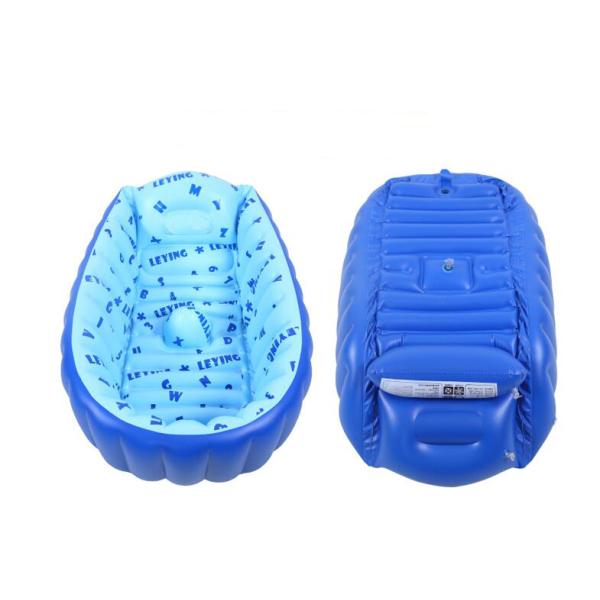 Inflated 37" Baby Bath Products PVC or TPU Inflatable Bathtub for Kids