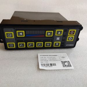 Cheap 11N6-90031 Air Conditioner Control Panel AC Conditioning Controller For Hyundai R210-7 R210LC-7 R225-7 Excavator Parts wholesale