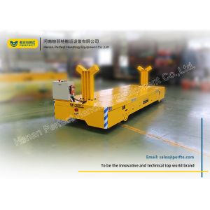 Cheap Anti - Explosion Electric Transfer Cart / Self Propelled Trolley Heat Resistant wholesale