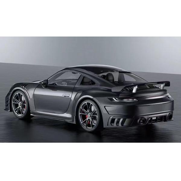 For Porsche 992 Turbo Carbon Fiber Spoiler 992 Turbo Upgrade Paktechz Style Carbon Fiber Tail Cover Spoiler