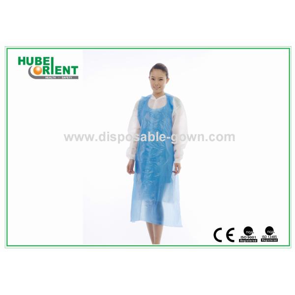 Embossed Process Economical Friendly Disposable PE Apron Without Sleeves