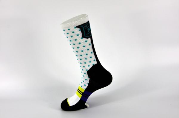 Quality Anti Slip Under Armor Basketball Socks , Nylon /  Elastane Black Basketball Socks for sale
