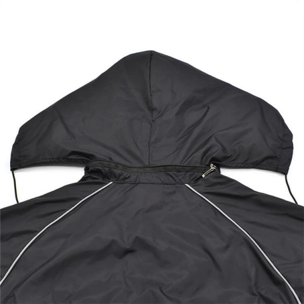 Reflective Windbreaker Style Jacket , Multi Pocket Jacket Breathable Skin Apparel