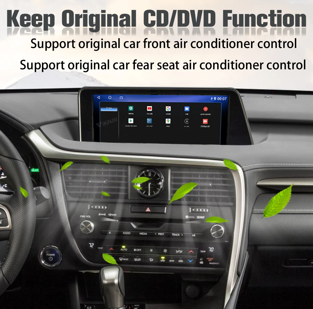 2016-2019 Lexus Aftermarket Stereo Radio System For RX RX200 RX350 RX450 WIFI 4G