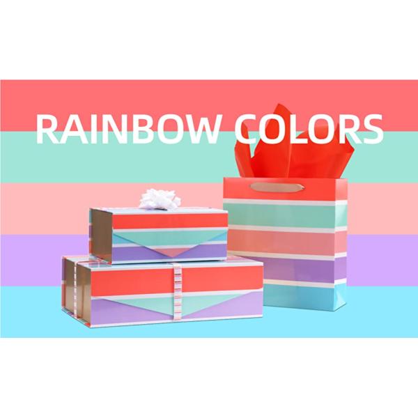 rainbow colors