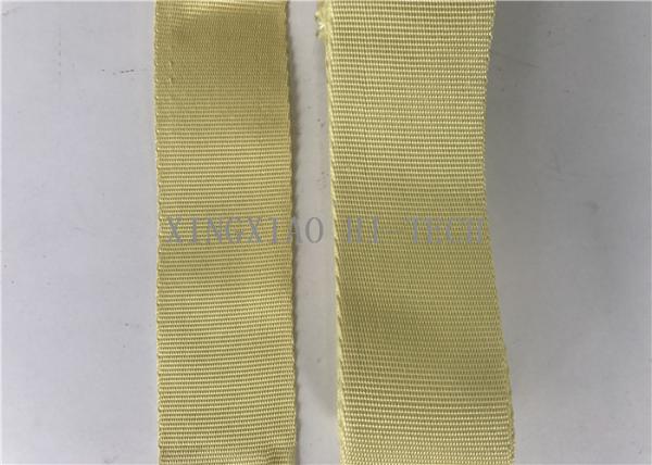 Quality 1.5mm thick 50mm Wide Kevlar Tape Heat Resistant High Tensile Strength for sale