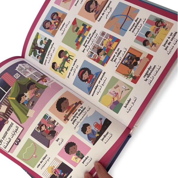 Custom Film Lamination Picture Book Printing Full Color Catalog Printing Service