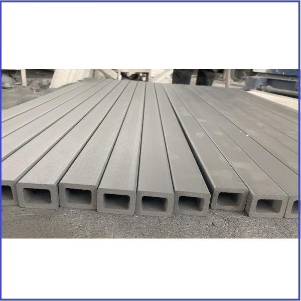 Pipe Shaped Sisic Ceramic Beam For Bearing Structure Use To Tunnel Kiln