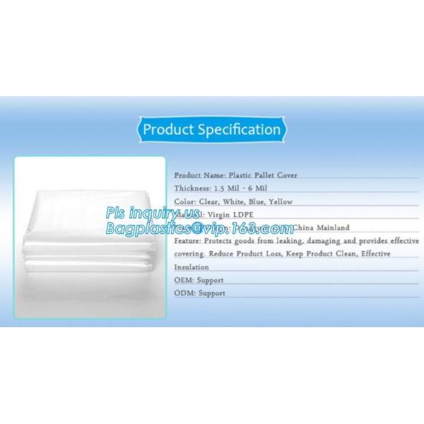 Jumbo Dustproof Plastic Mattress Cover, Durable Queen Size Plastic Mattress Cover for Storage, Anti-allergen waterproof