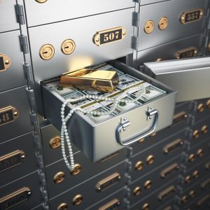 Cheap OEM Service 125mm Height Jewellery Locker In Bank Fire Resistant wholesale