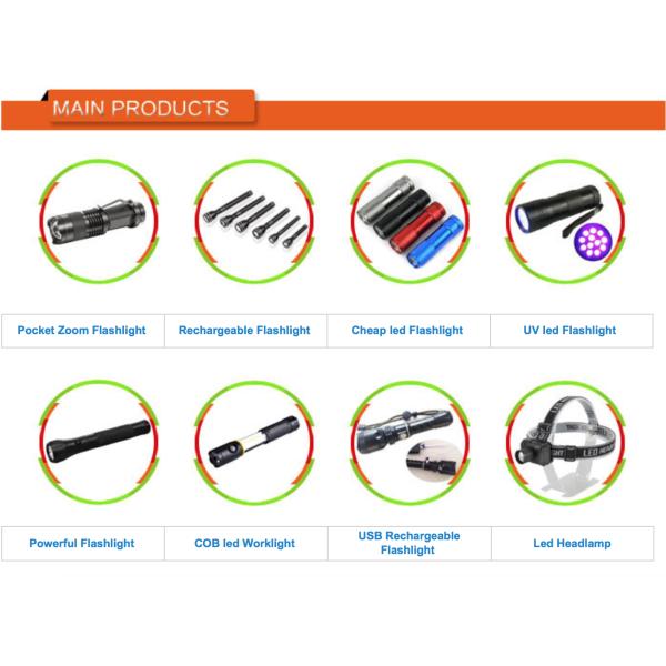 High Brightness 30 Meters Underwater Diving Flashlight 250 lumens Waterproof Flashlight For Diving