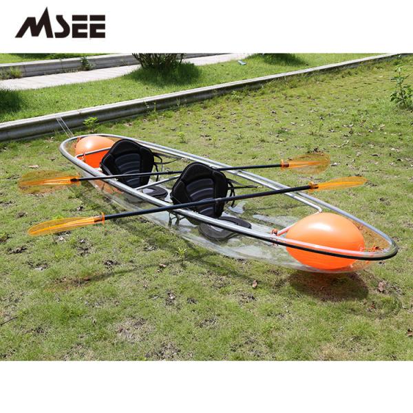 Quality Surfing Polycarbonate Transparent Canoe Kayak Paddle Rigid Inflatable Boats for sale