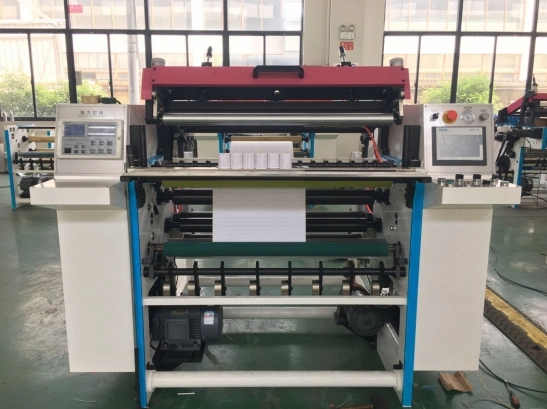 Automatic Slitting Rewinding Machine For Thermal Paper Ecoographix 110m/Min