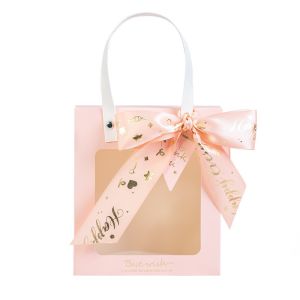 Cheap Beautiful Transparent Paperboard Jewelry Gift Boxes Bulk With Window wholesale