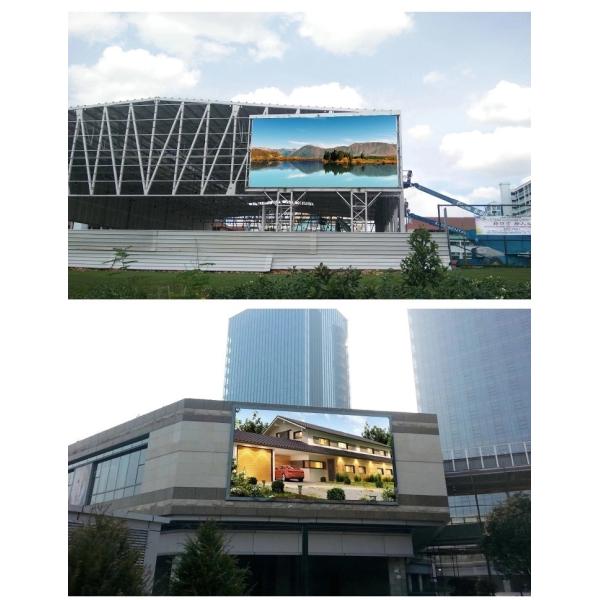 10000nits Large Outdoor LED Screen AC110V-AC220V