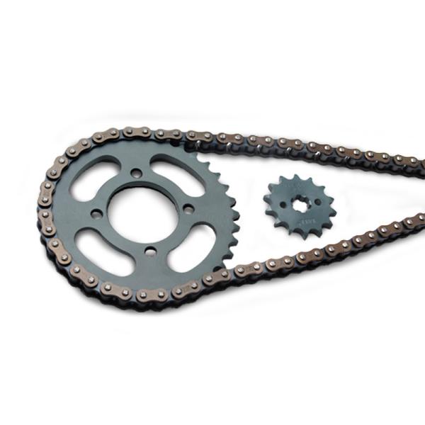 Factory custom steel YAYE 428H-100L chain sprocket set for DY100 CD110 Motorcycle