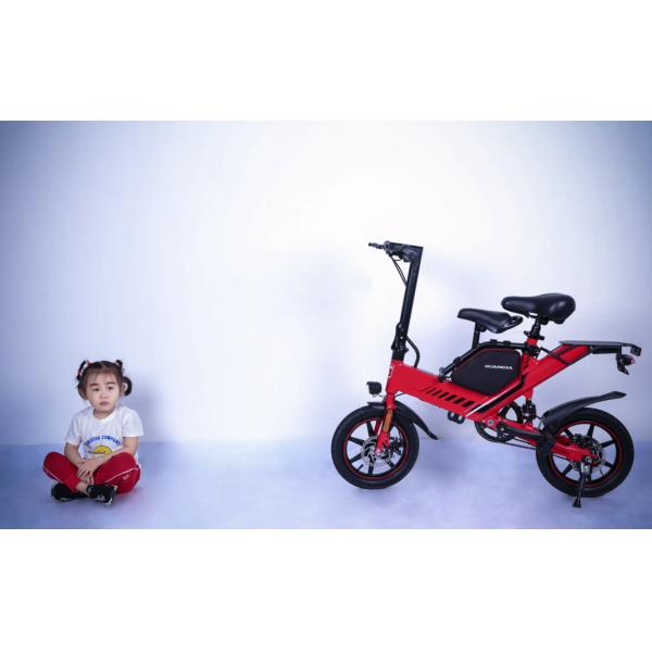 Brushless Motor 400W Portable Folding Electric Bike Lithium Battery Power Supply