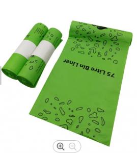 Cheap Customized Compostable Plastic Shopping Bags Biodegradable Printing wholesale