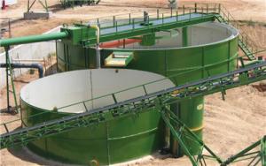 China Gold Ore Concentrate Thickener Equipment With Q235B Tank Material on sale