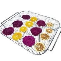 China 304 Stainless Steel Square Food Drying Mesh Fruit Tea Dried Fruit Dehydrator Drying Tray on sale